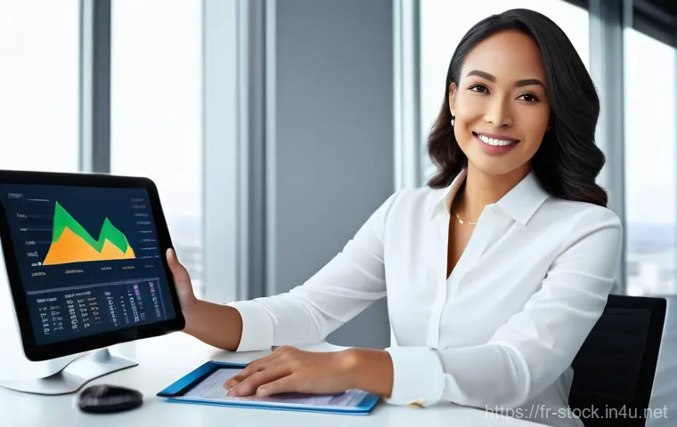 증권투자상담사 마케팅 스킬 - **Prompt: Modern Financial Advisor's Digital Command Center**
    "A wide-angle, highly detailed, re...