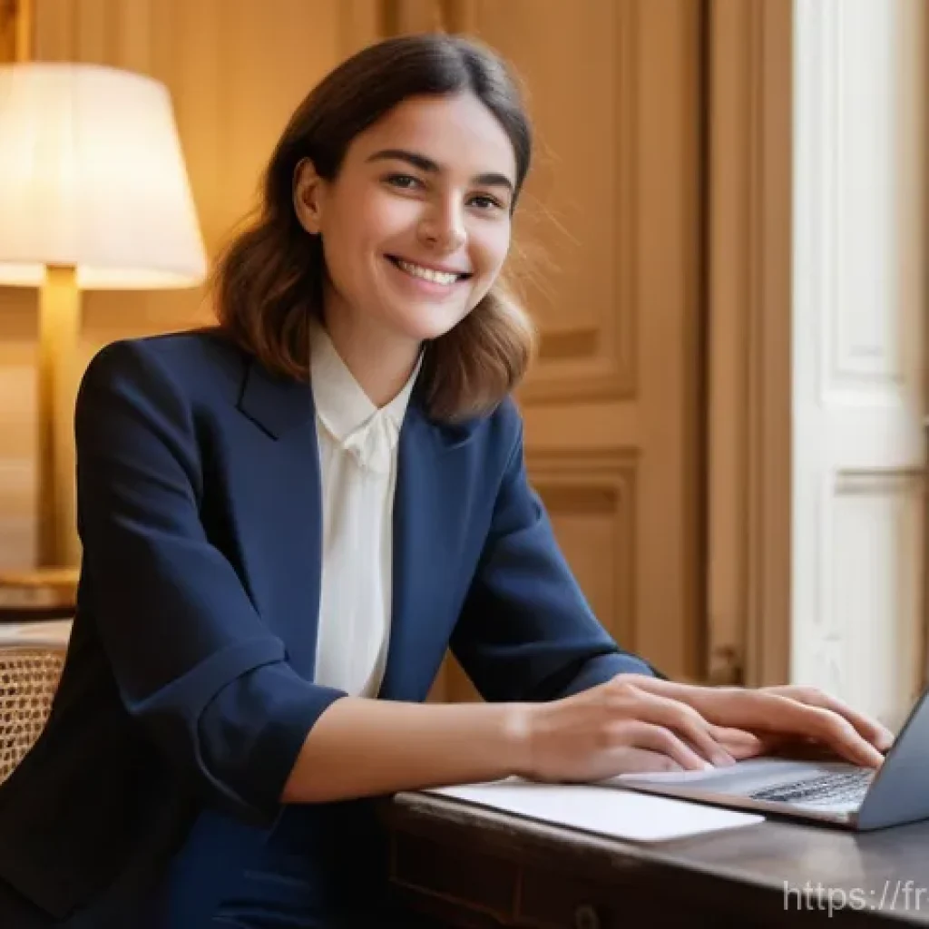 증권투자상담사와 고객 만족도 높이는 법 - **Prompt 1: The Empowered French Novice Investor**
    "A young French woman, approximately 28 years...